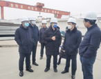 省發(fā)改委調(diào)研組來公司實(shí)地調(diào)研我公司的建設(shè)情況